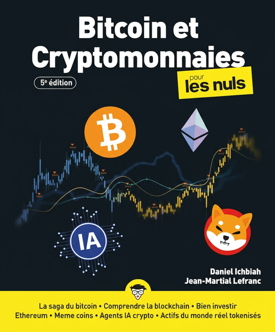 Couverture de Bitcoin et Cryptomonnaies pour les Nuls